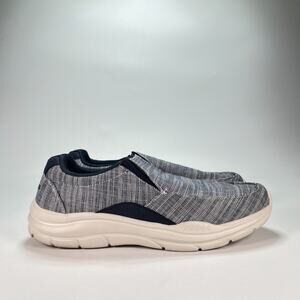 Canles Deklan Navy Blue Casual Comfort Loafers Slip On Walking Shoes Men’s Sz 12